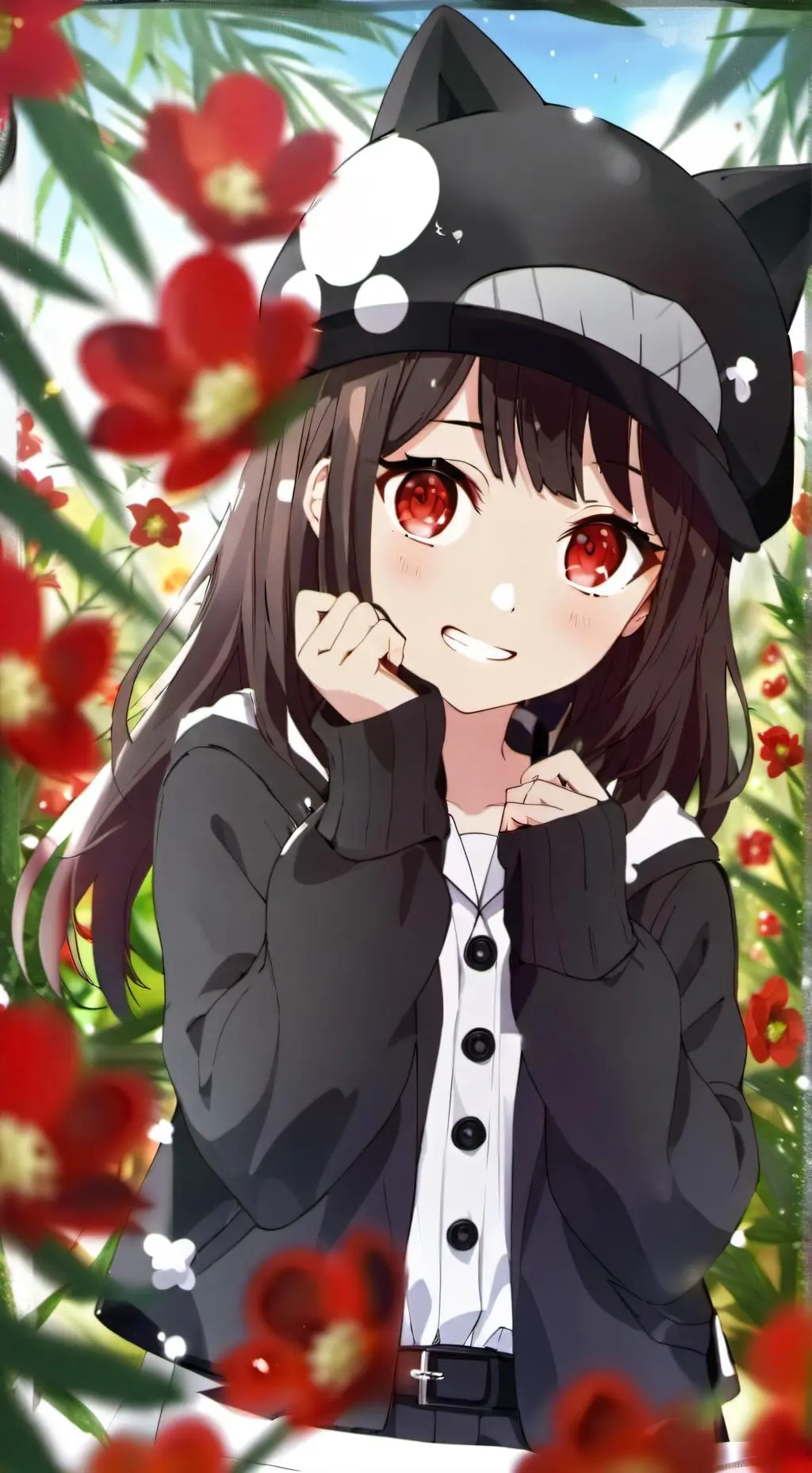 ai character: luna background