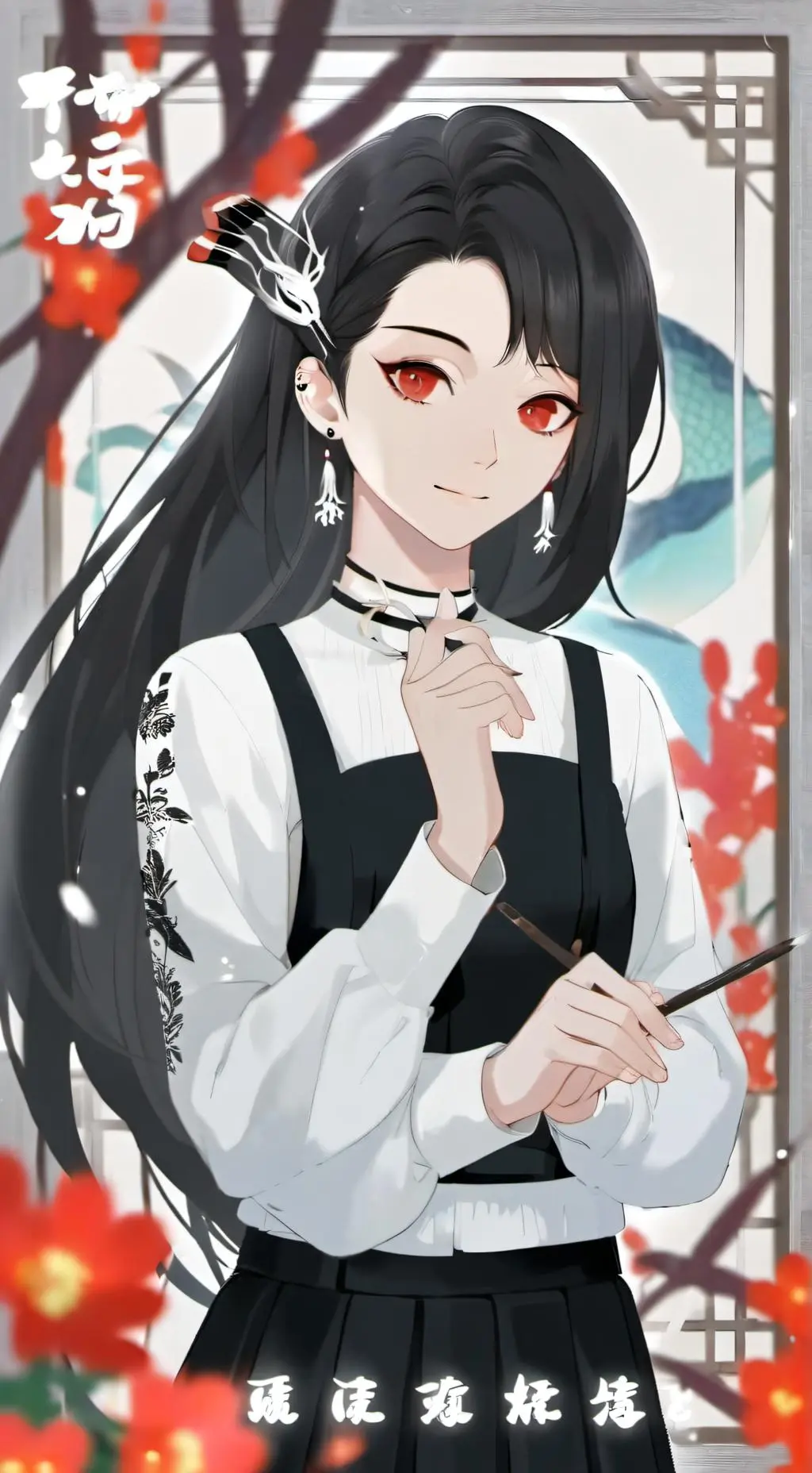 ai character: elle background