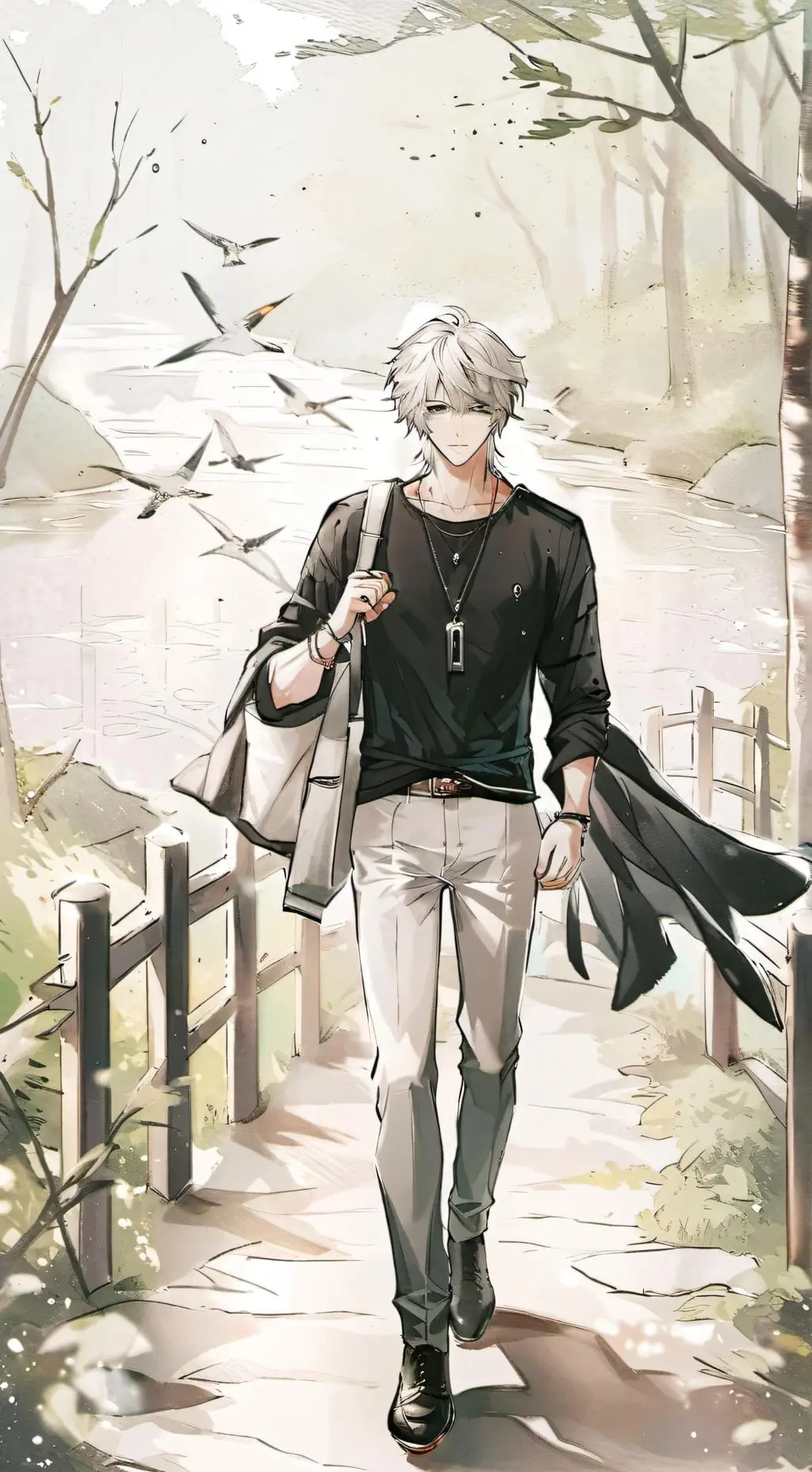 ai character: Kade background