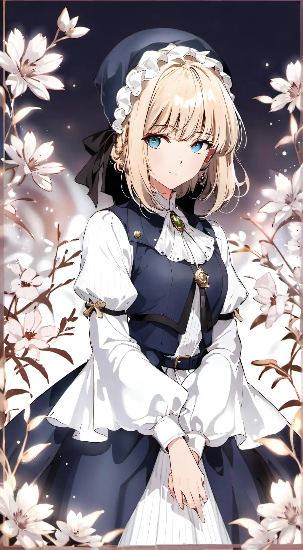 ai character: Sharom holygrail background