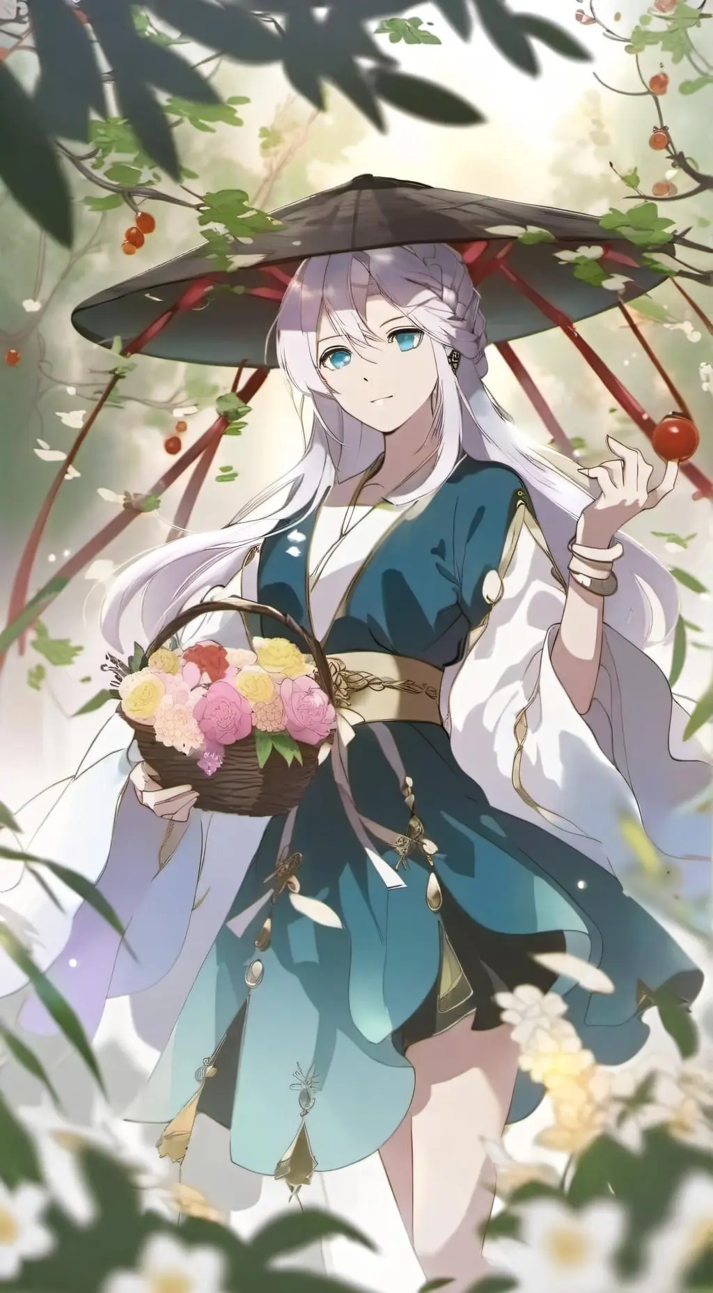 ai character: Angle and friends  background