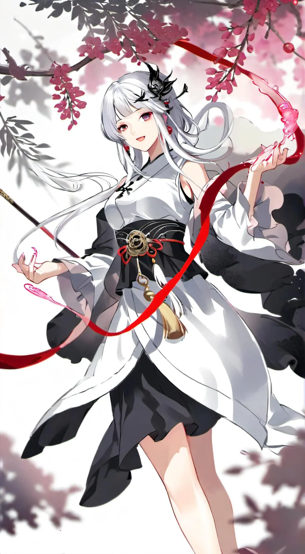 ai character: 青岚 background