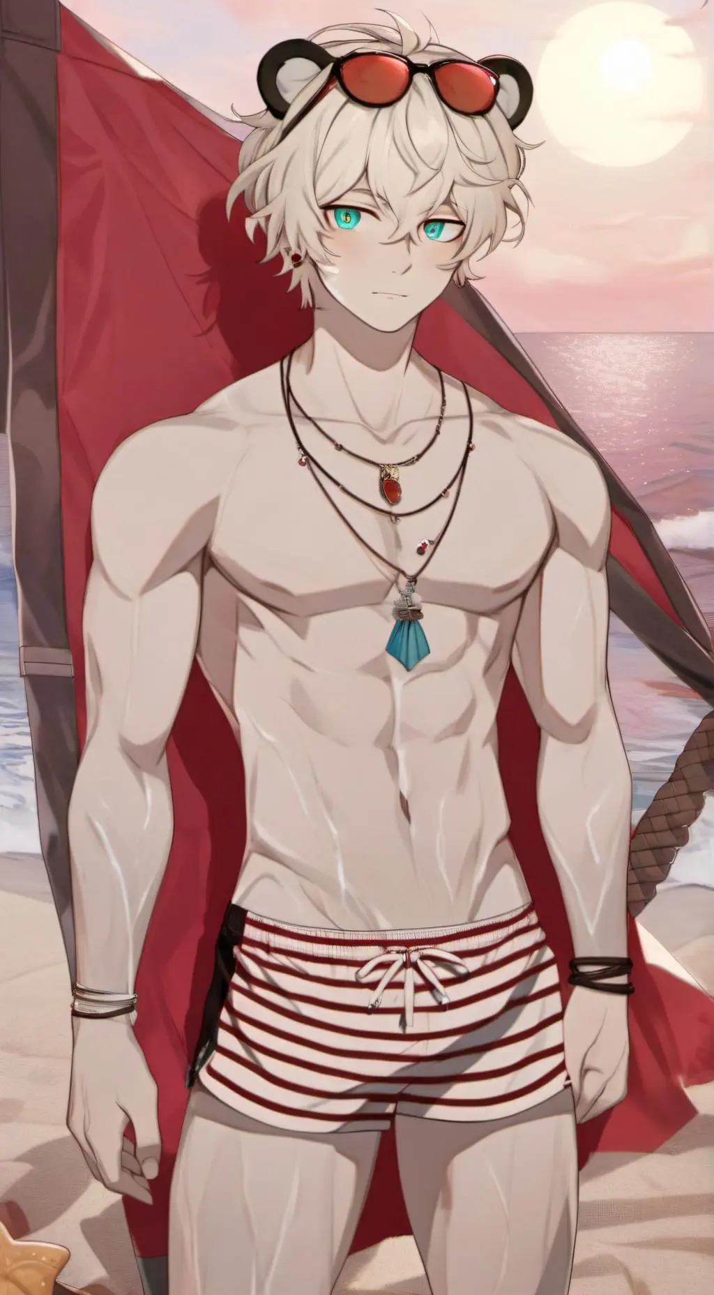 ai character: Ricky  background