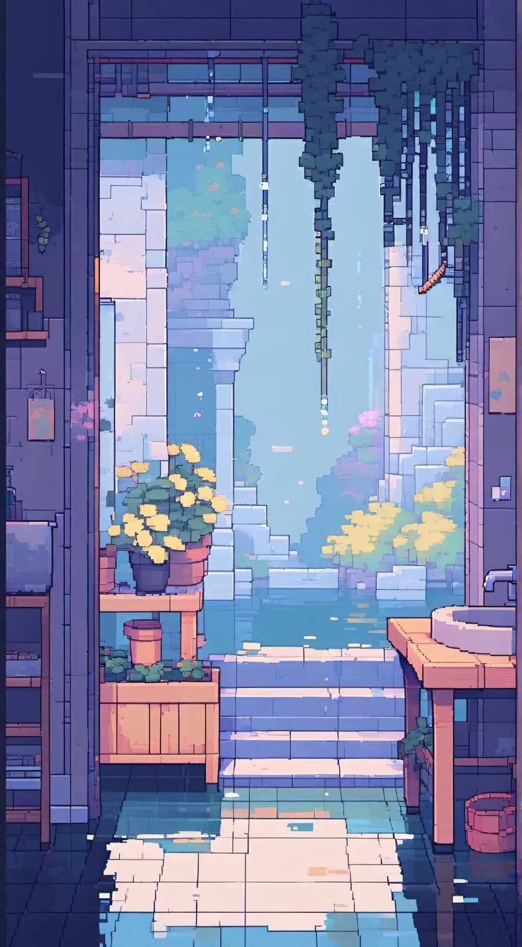 ai character: Pee background