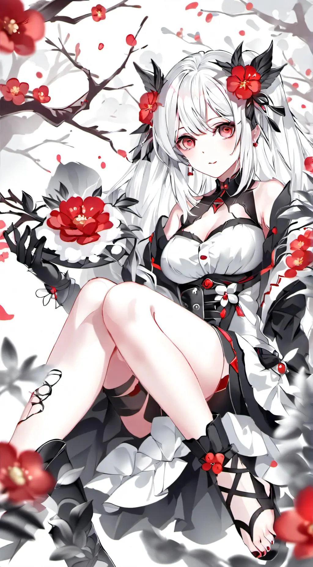 ai character: Ochaco❤️❤️ background