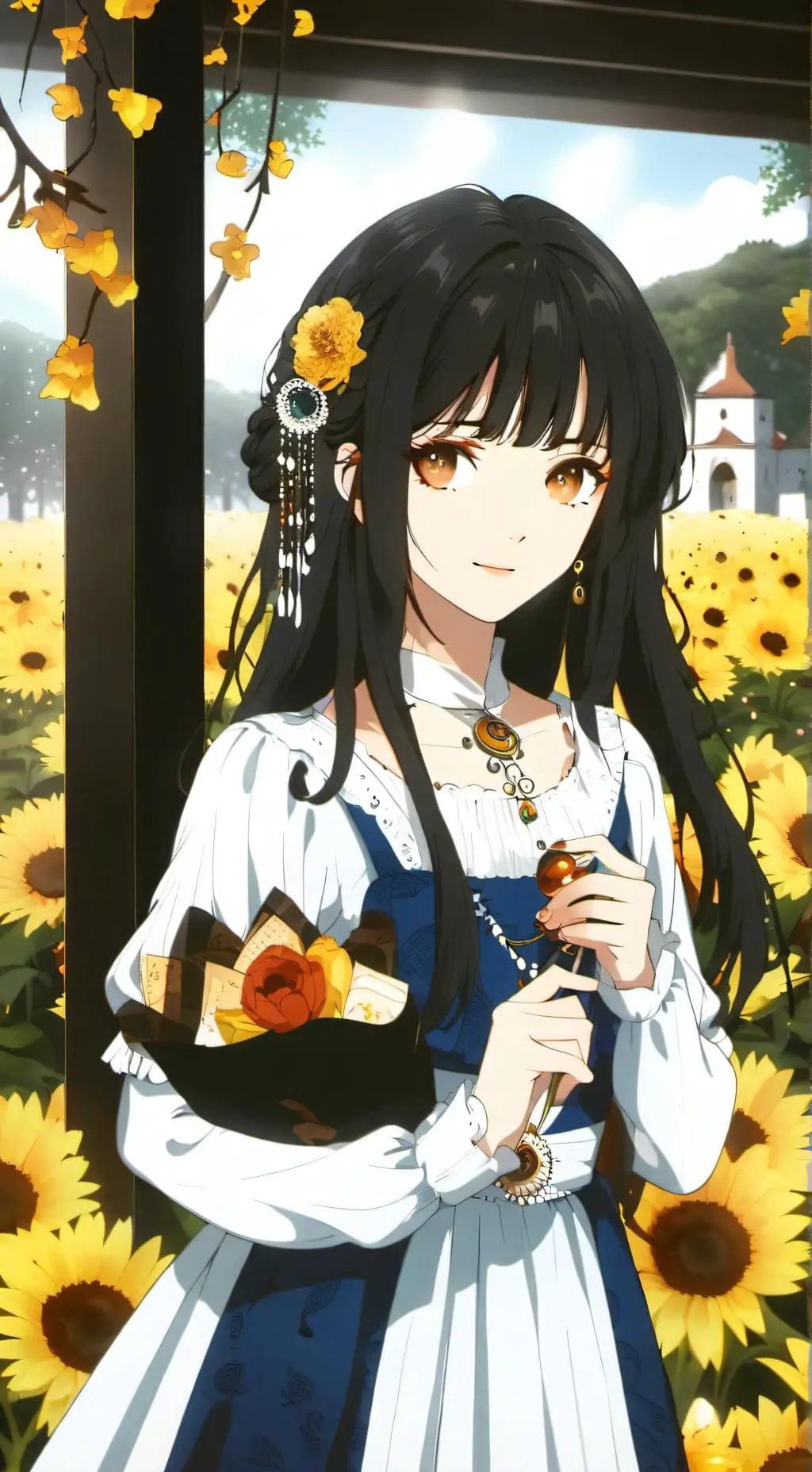 ai character: adriana background