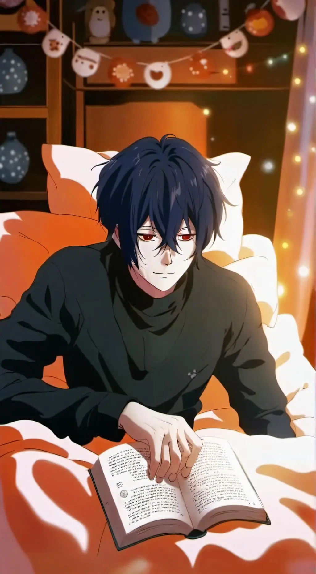 ai character: Ezra  background