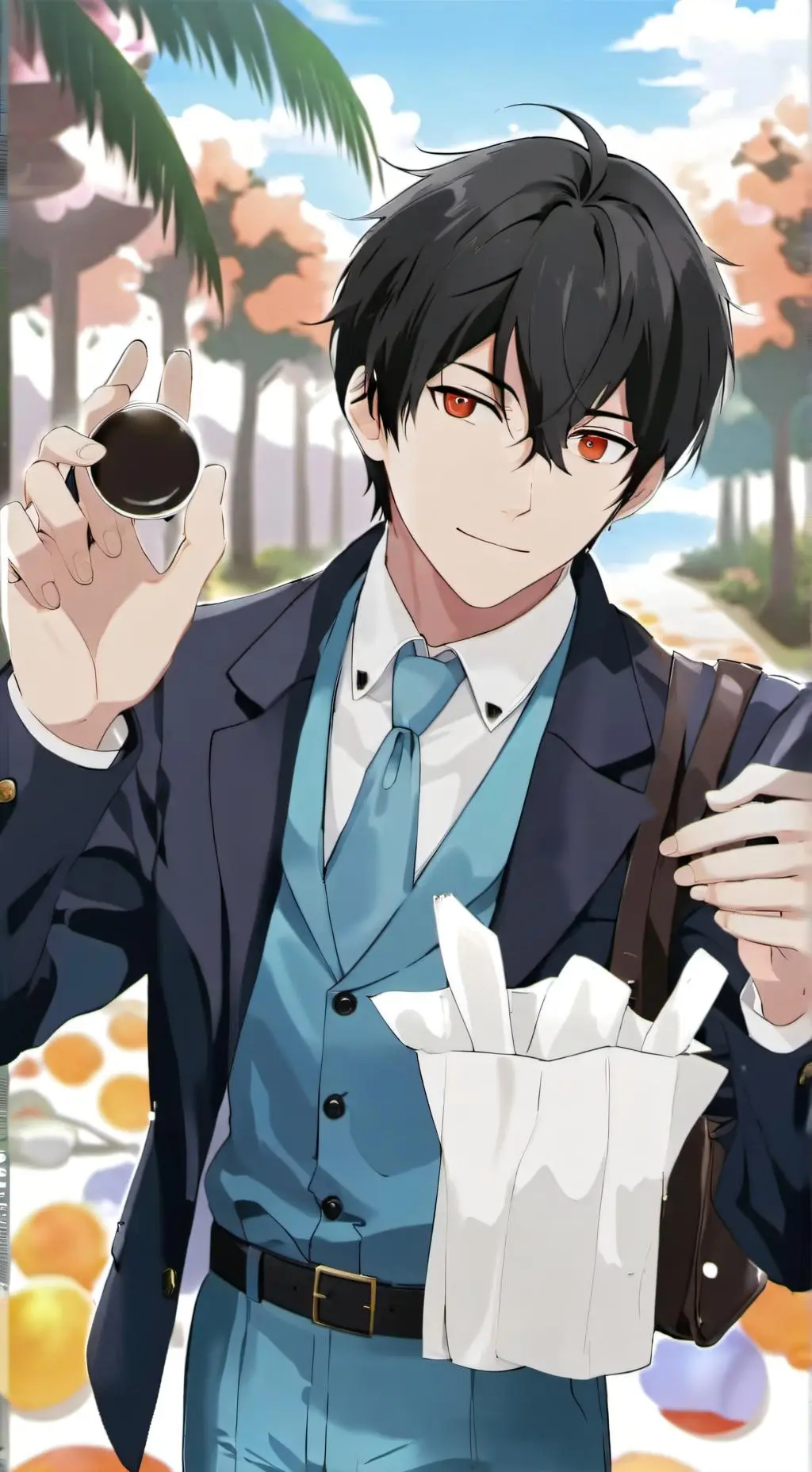 ai character: Phoenix background