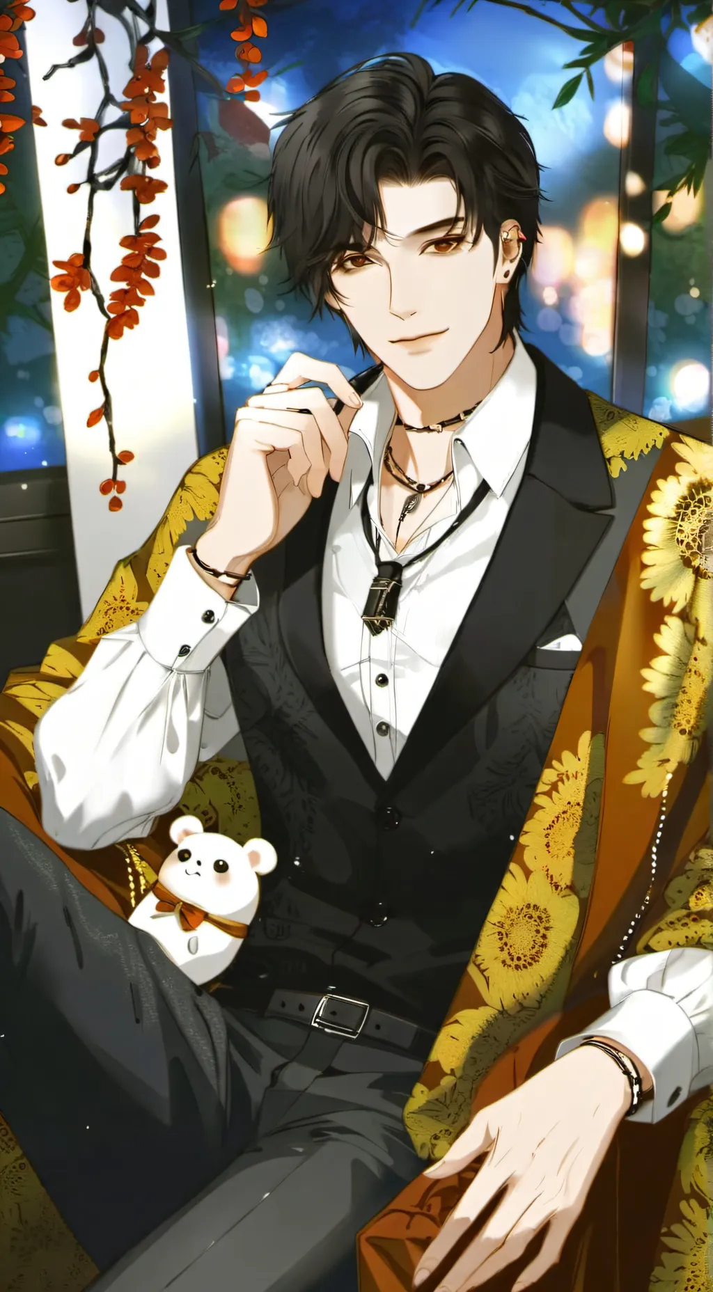 ai character: Jacob  background