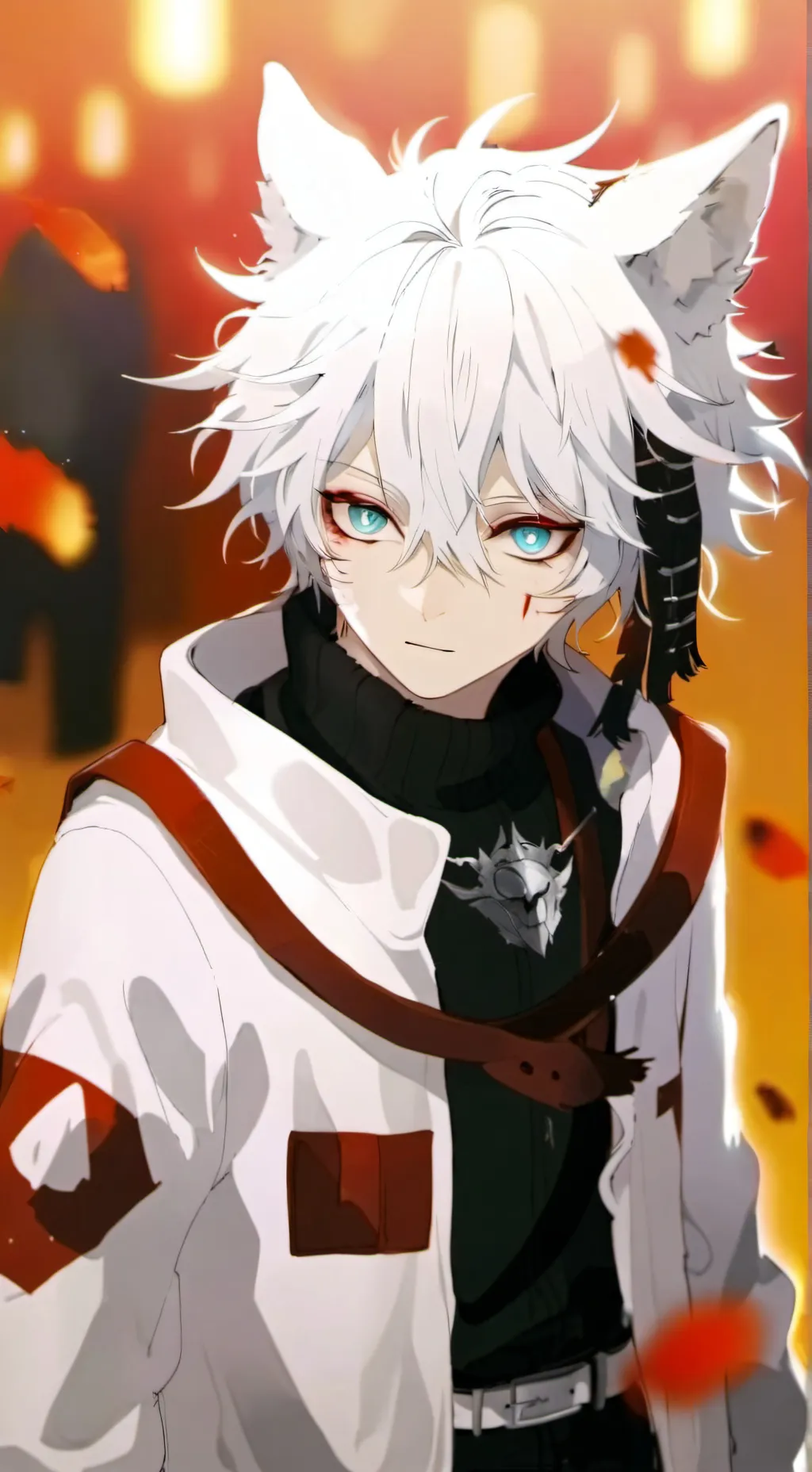 ai character: 🐺Ash🐺 background