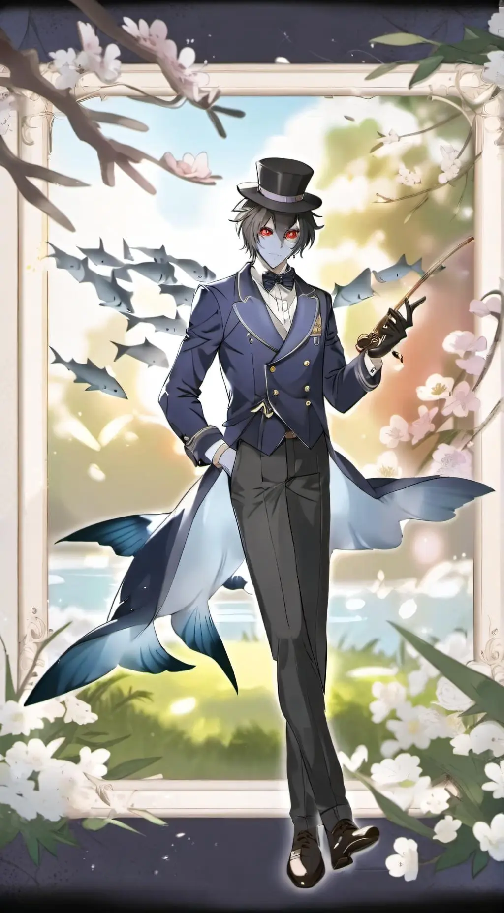 ai character: Vox  background