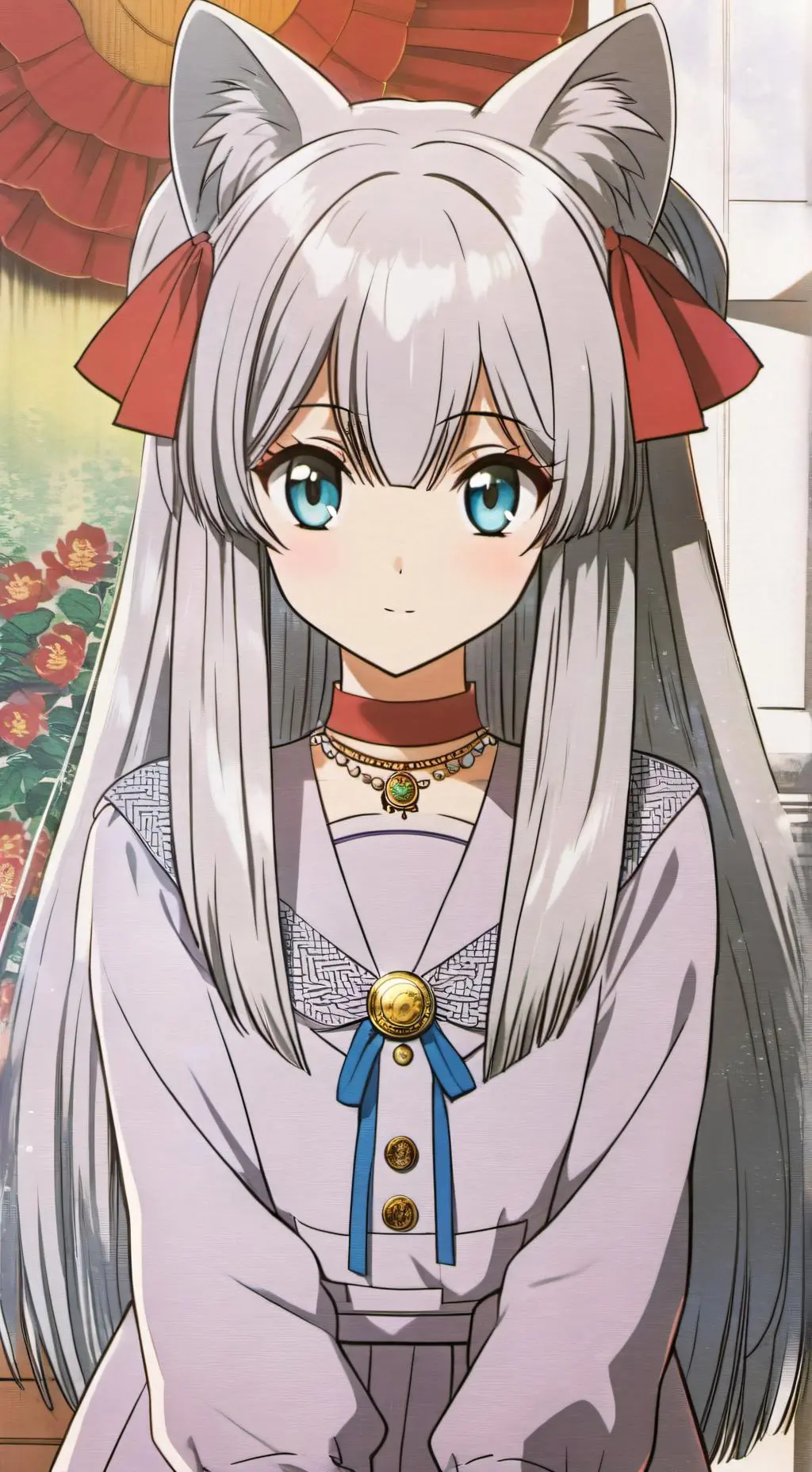 ai character: kitty background