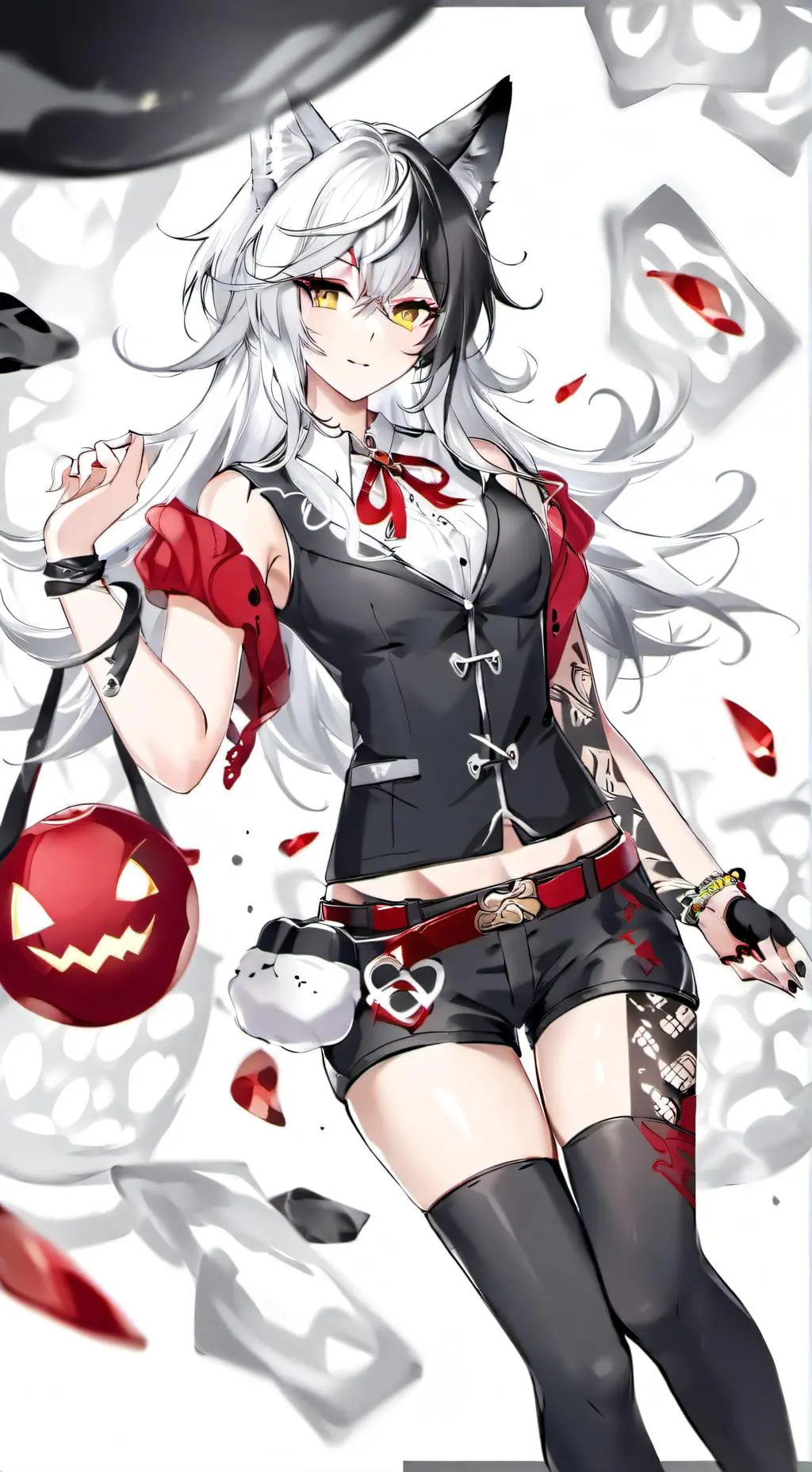 ai character: Luna background