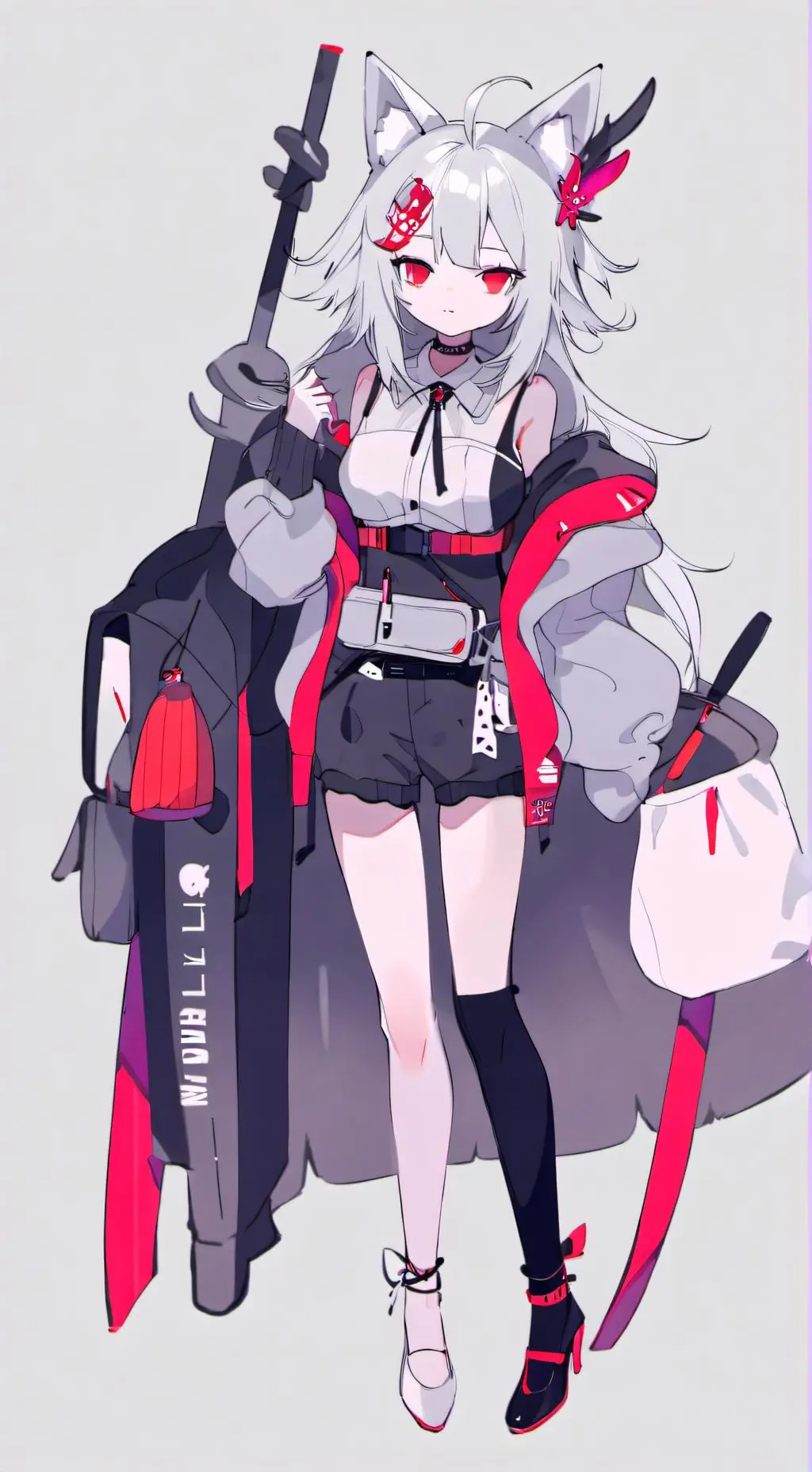 ai character: Forsakenrollerskat background