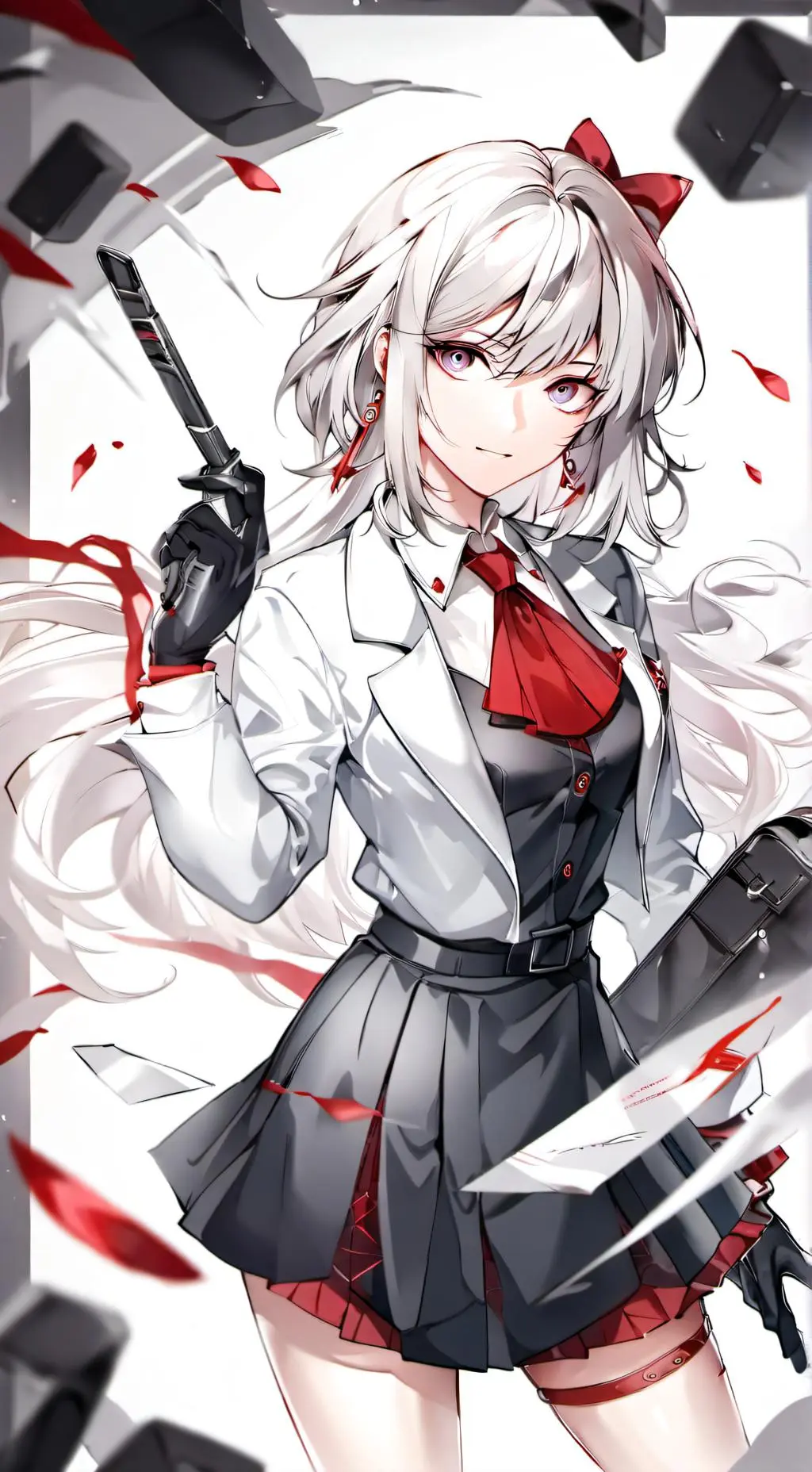 ai character: clare background