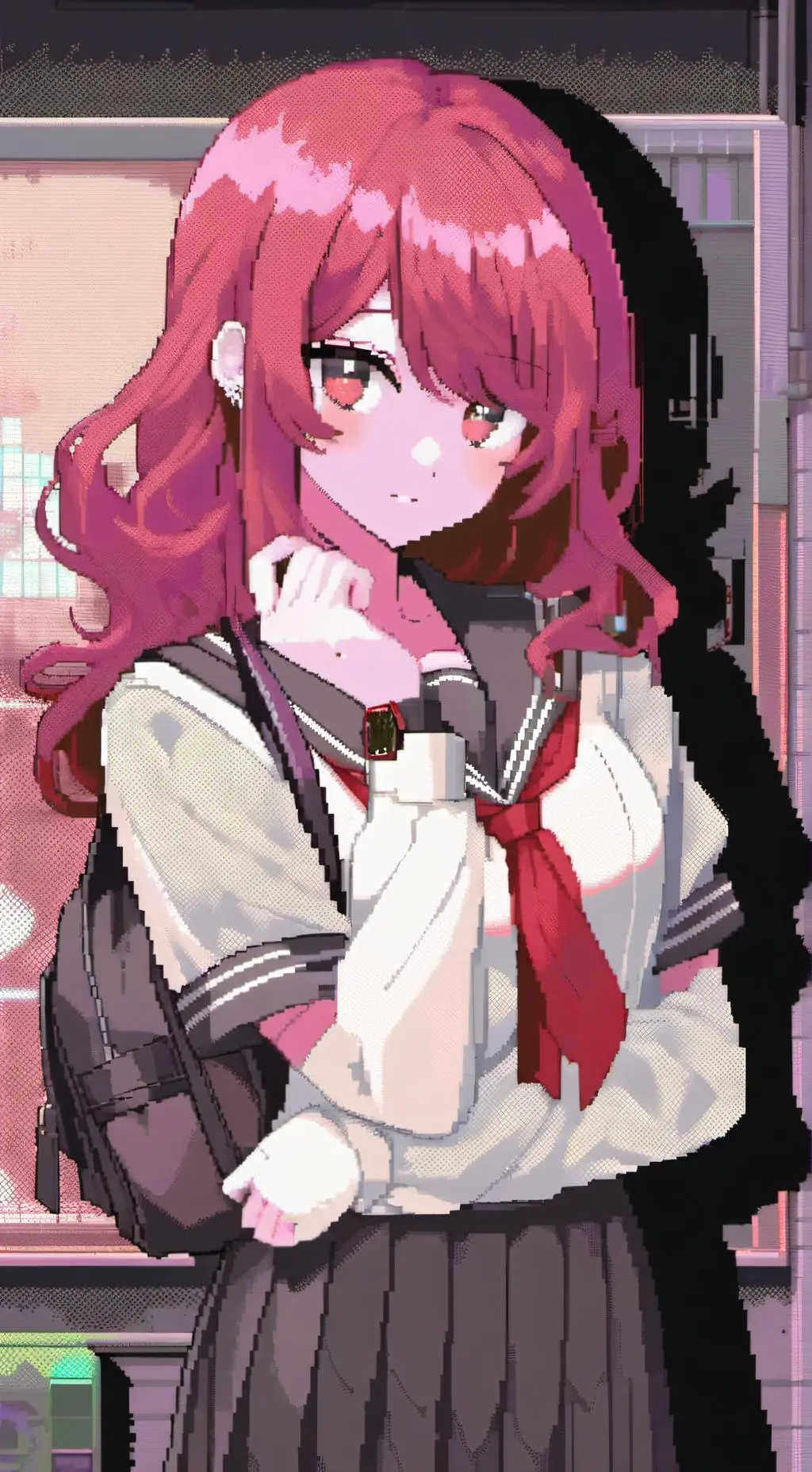 ai character: Mha loves you background