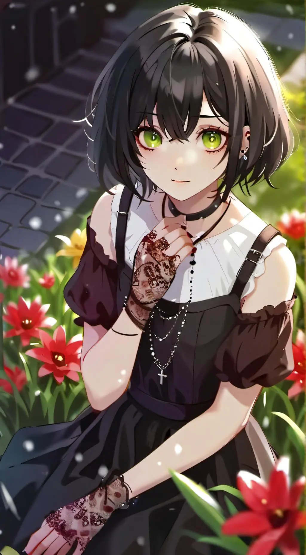 ai character: Lilly background