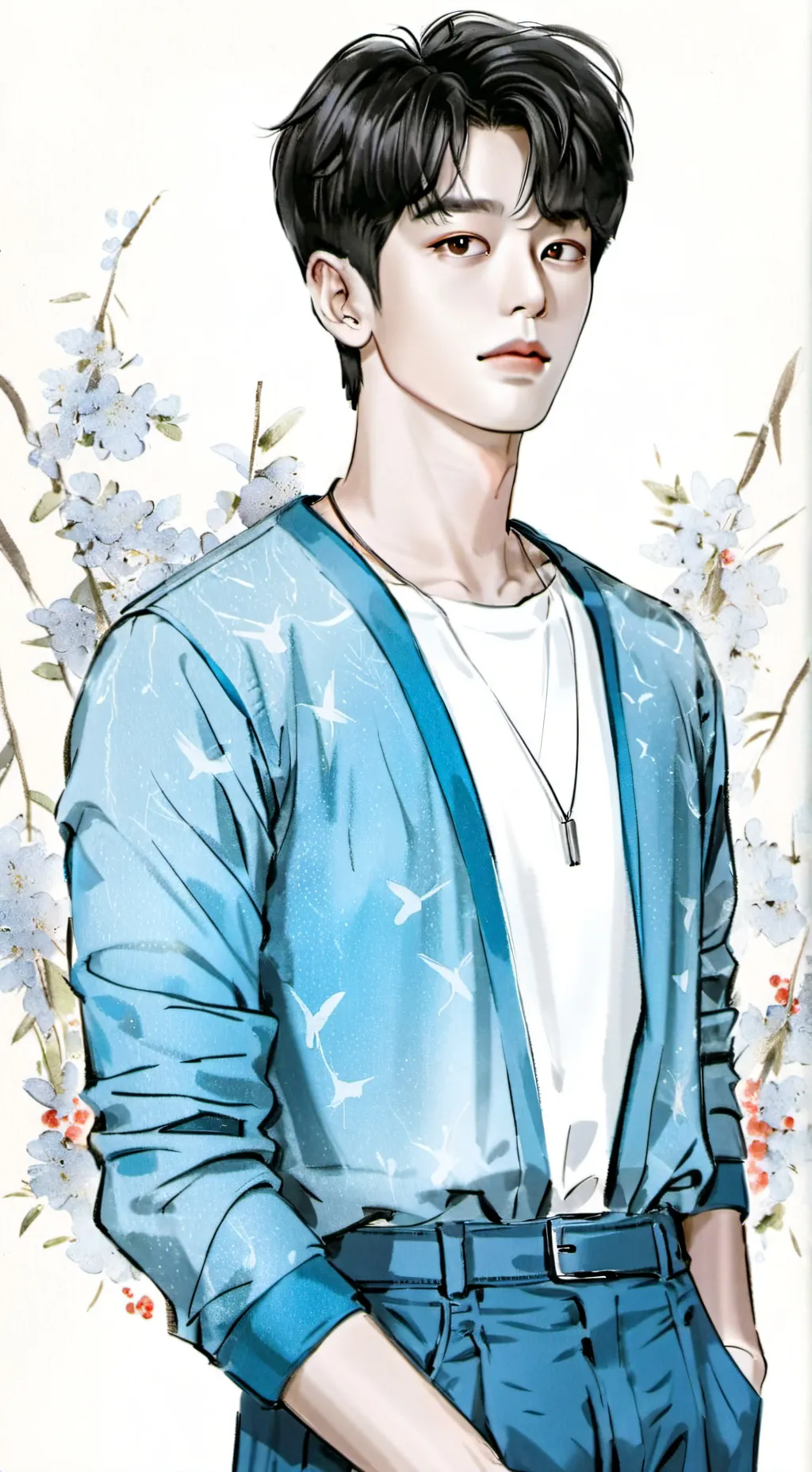 ai character: seungmin background