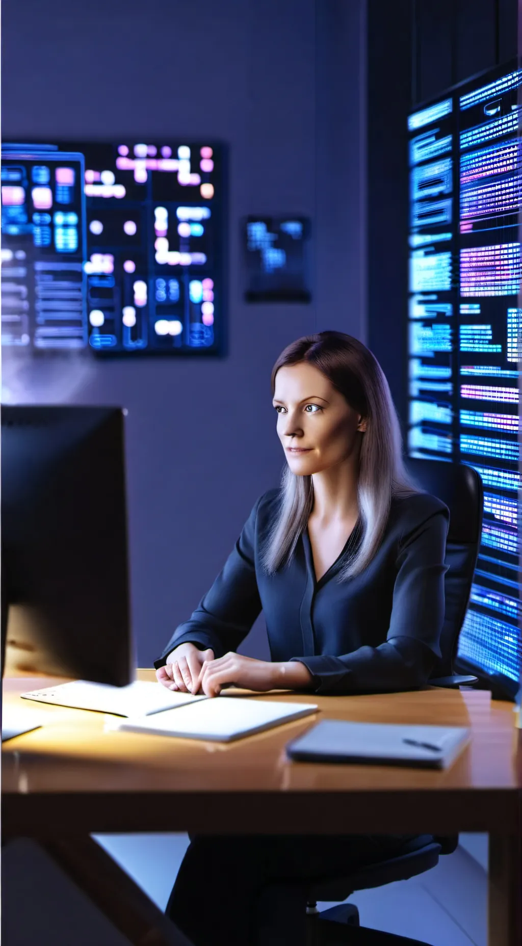 ai character: AI Academia Empire background