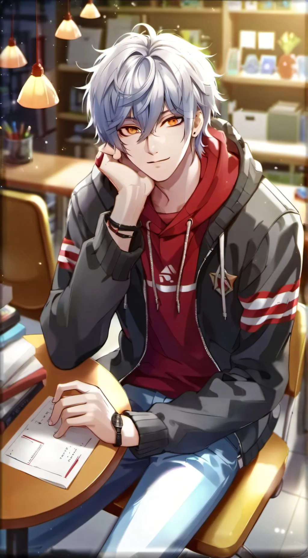 ai character: ~°^°Raye°^°~ background