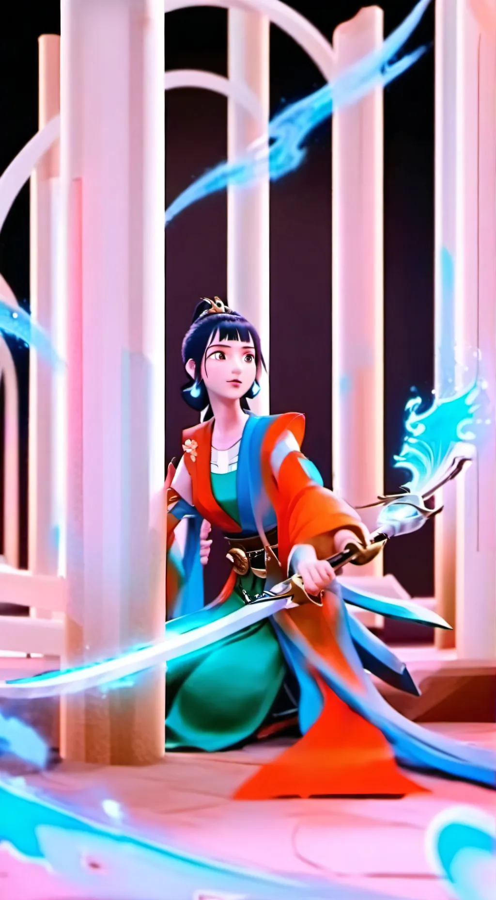 ai character: zoey is your mom  background