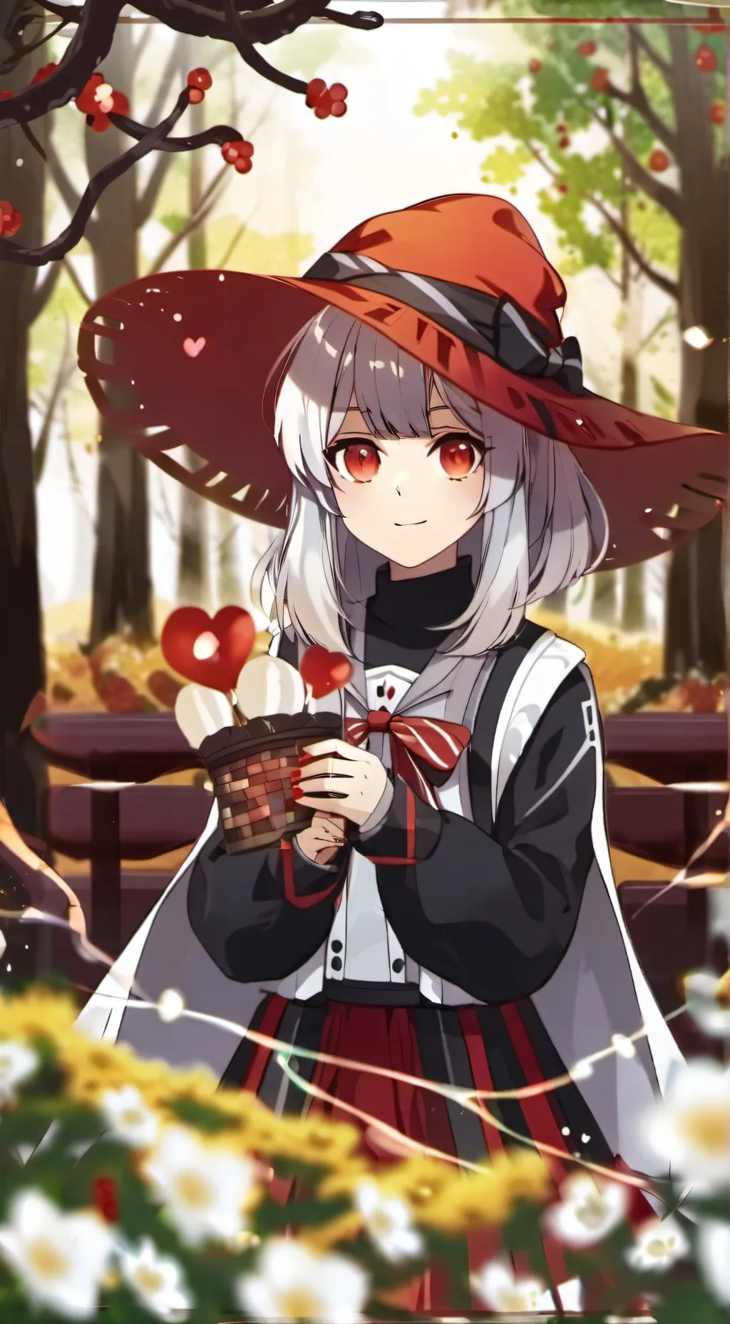 ai character: Boy in disguise  background