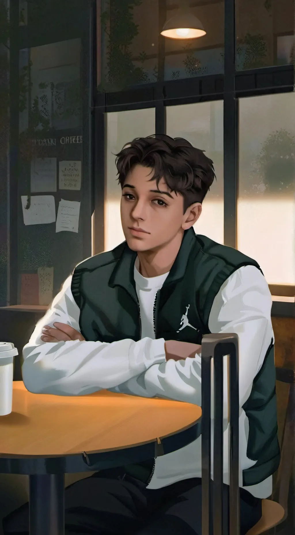 ai character: Mariano👽 background