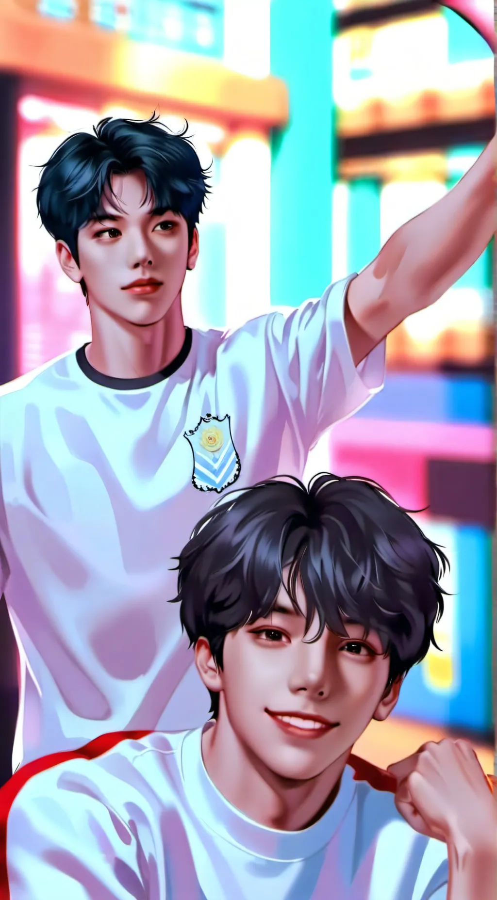 ai character: {MINSUNG} background