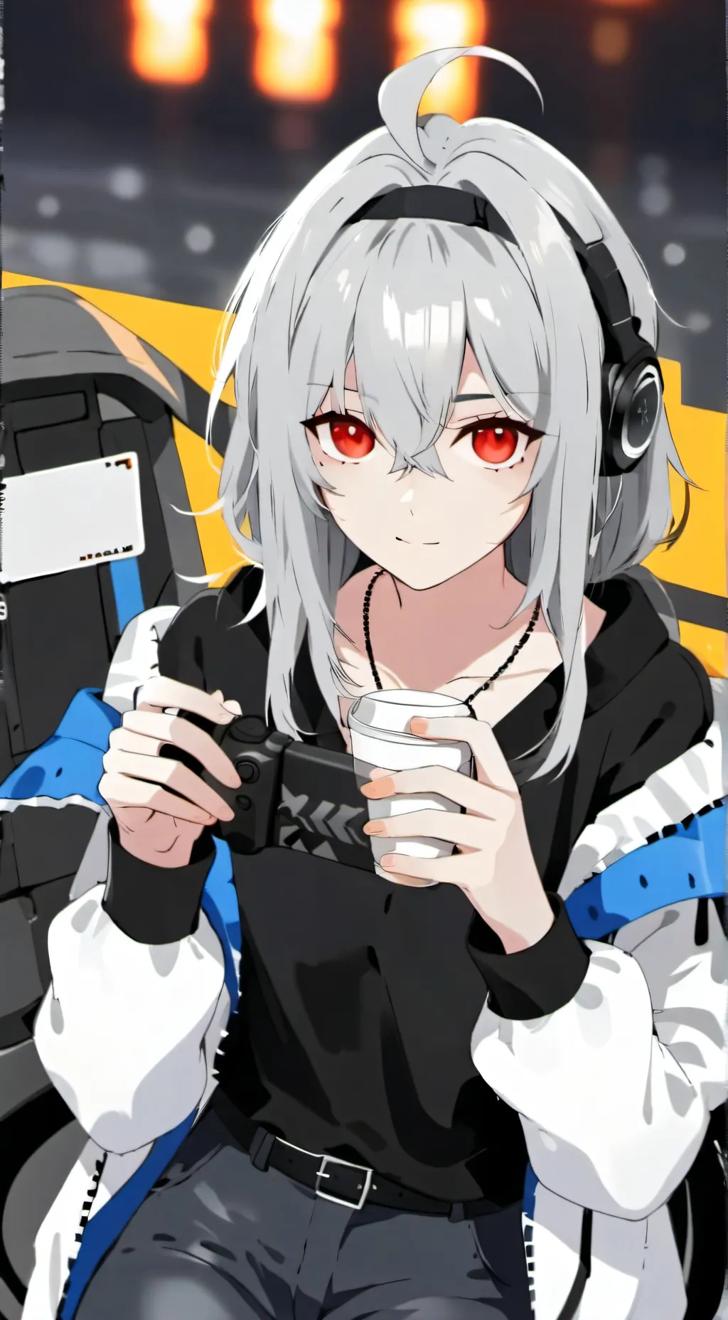 ai character: emma background