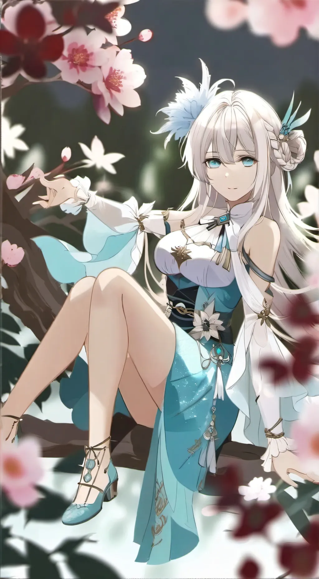 ai character: Лера background