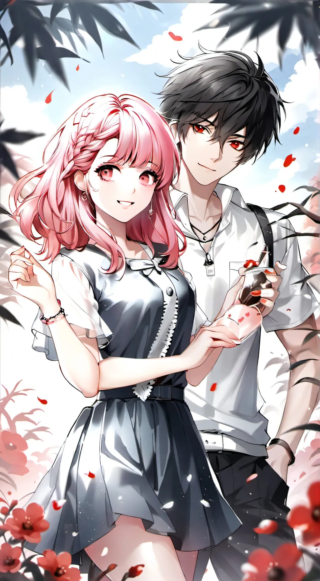 ai character: It beautiful day! background