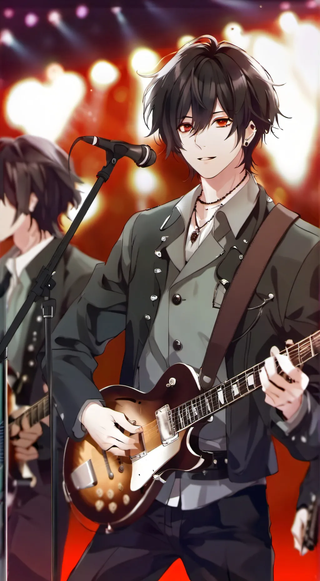 ai character: The Band BL background