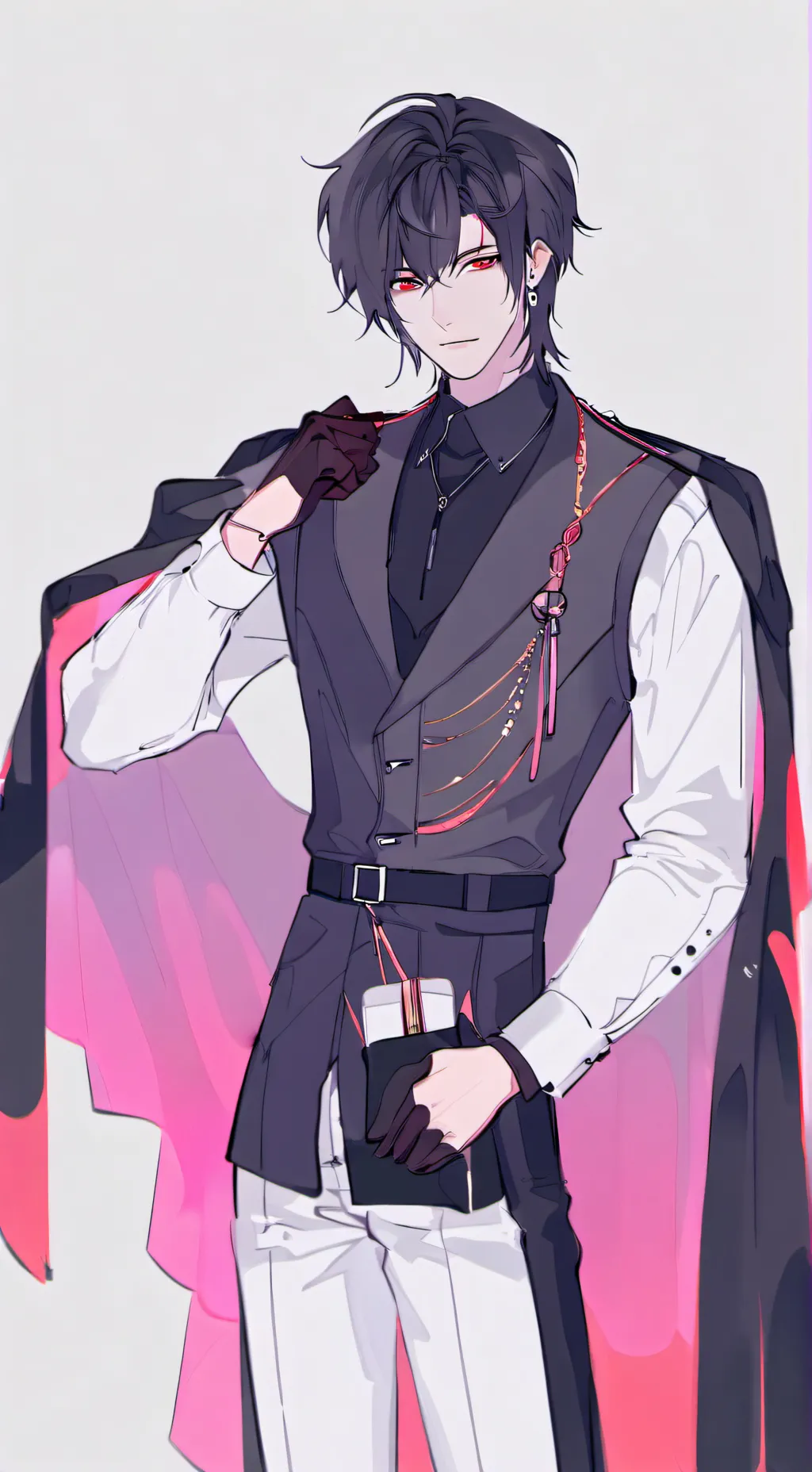 ai character: ^•Damien•^ background