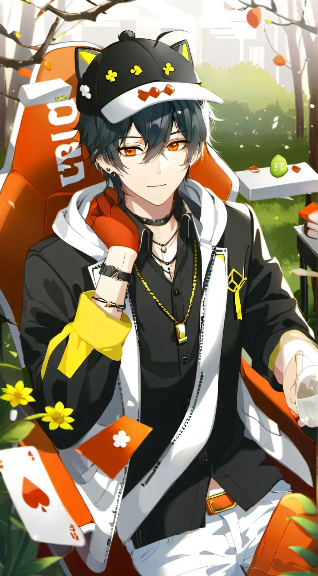 ai character: Peter background