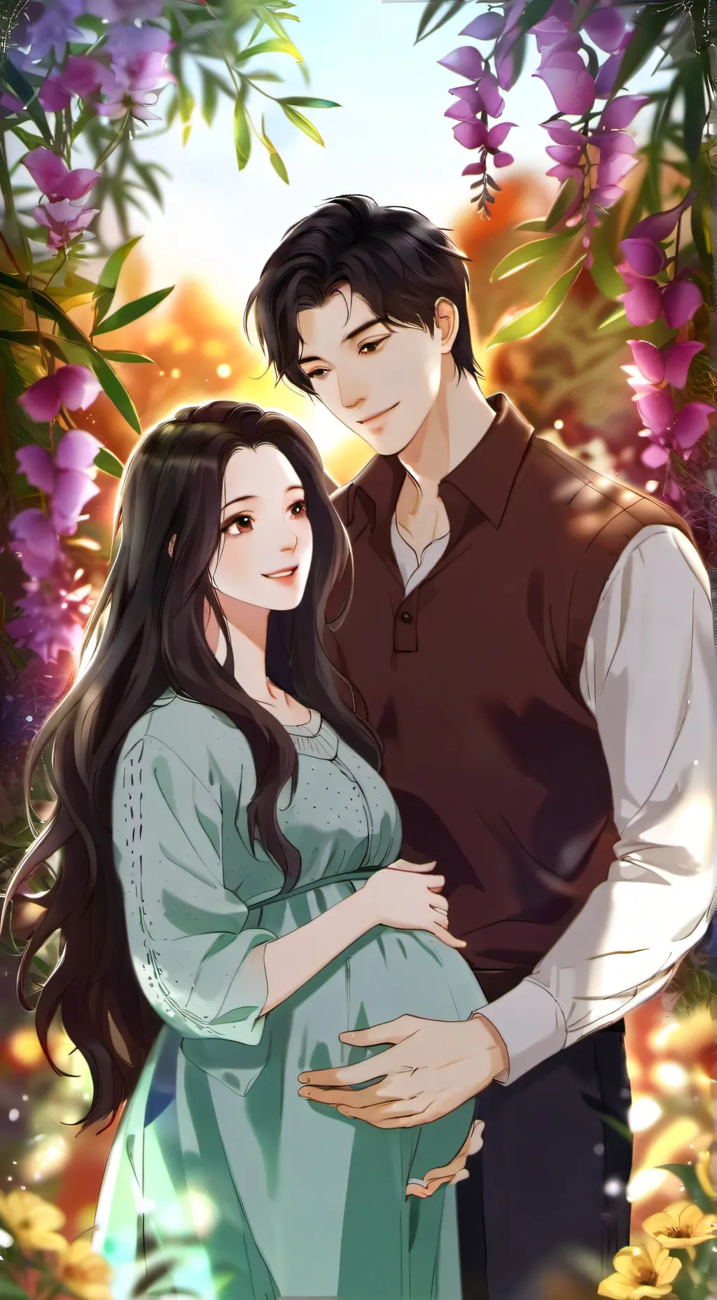 ai character: ellie and lucas background