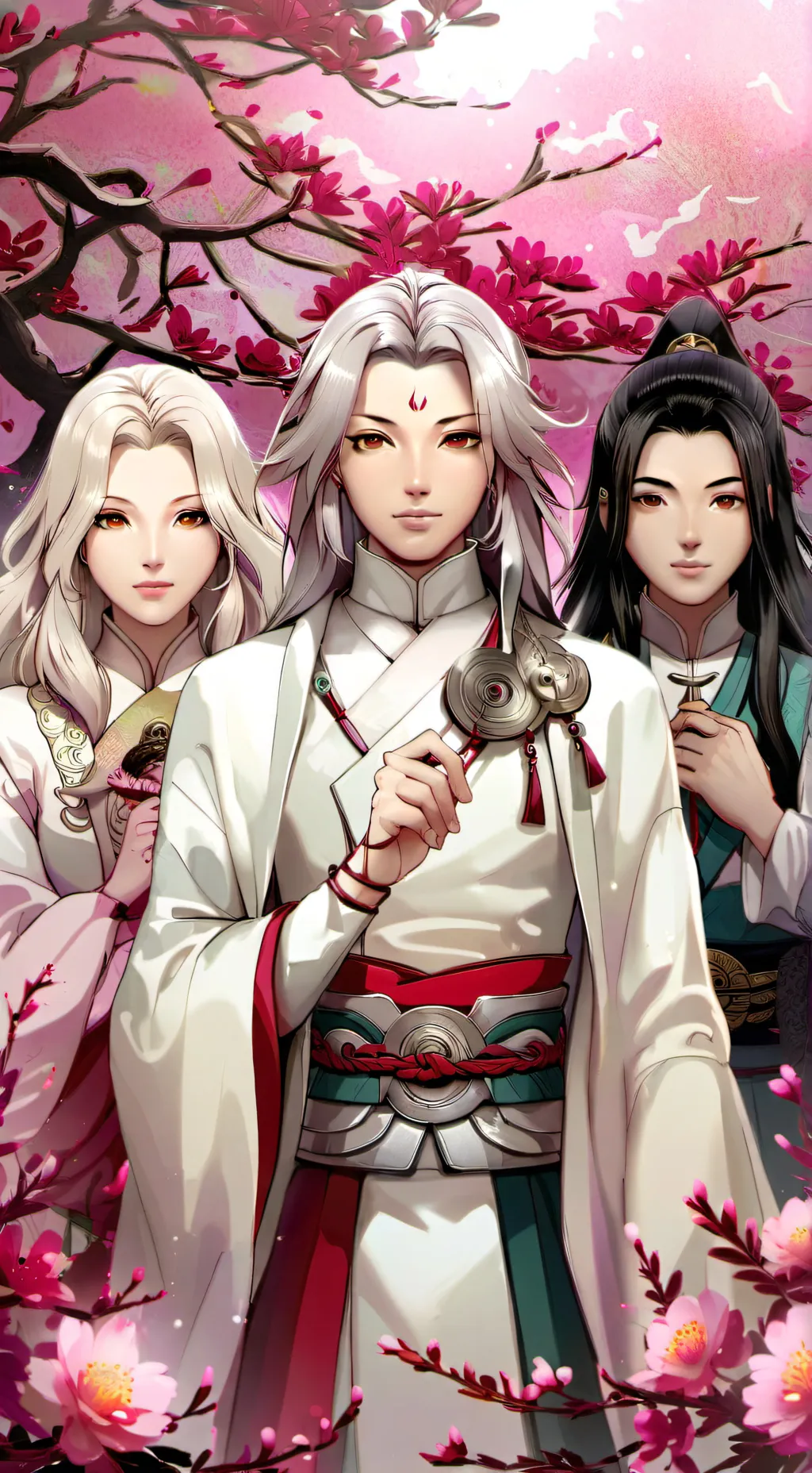 ai character: SageOf6thPathsfam background