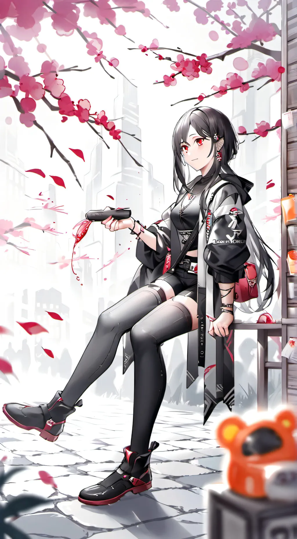 ai character: levlynn background