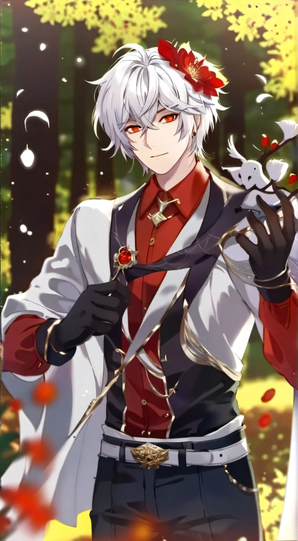 ai character: ♡Alexander ♡ background