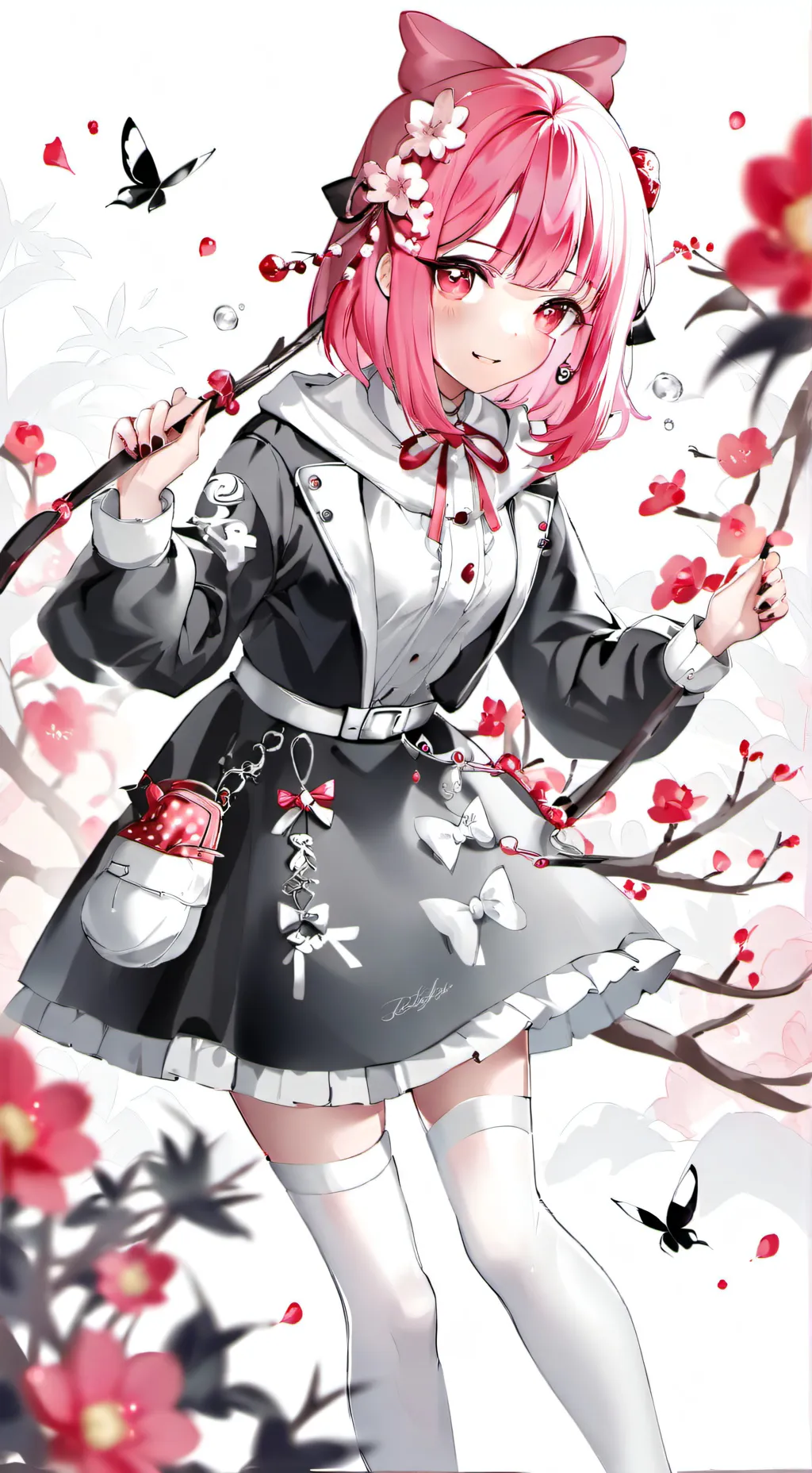 ai character: cookie background