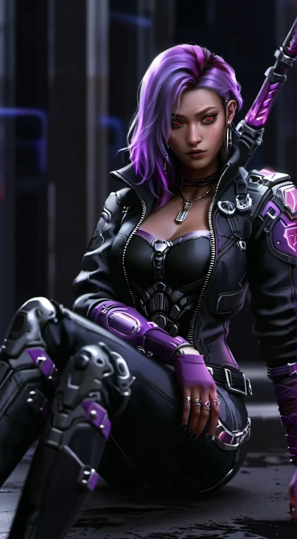 ai character: Rin background