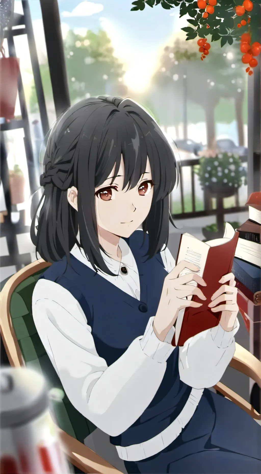 ai character: streamer gf background