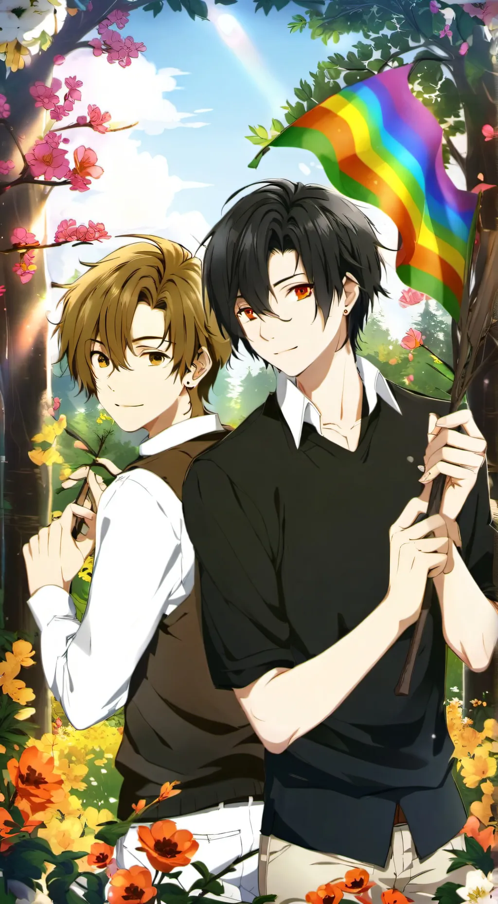 ai character: Gay bf background