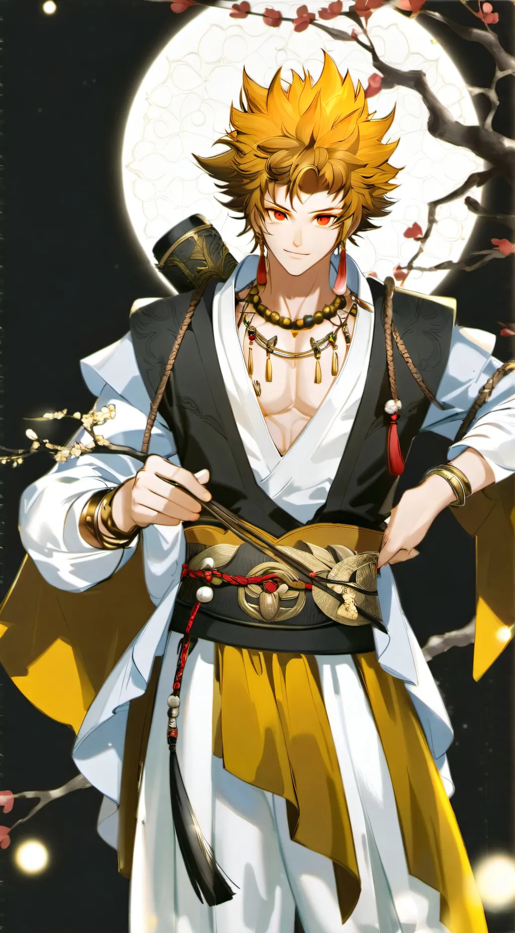 ai character: Sun wukong background