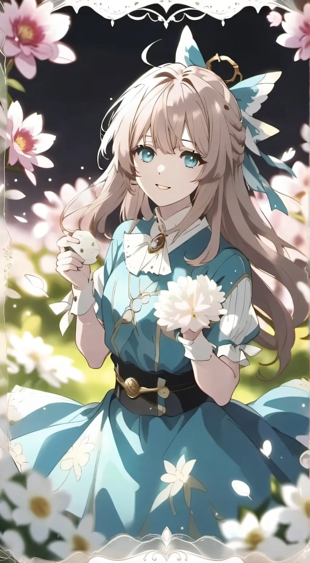 ai character: Kny loves you background