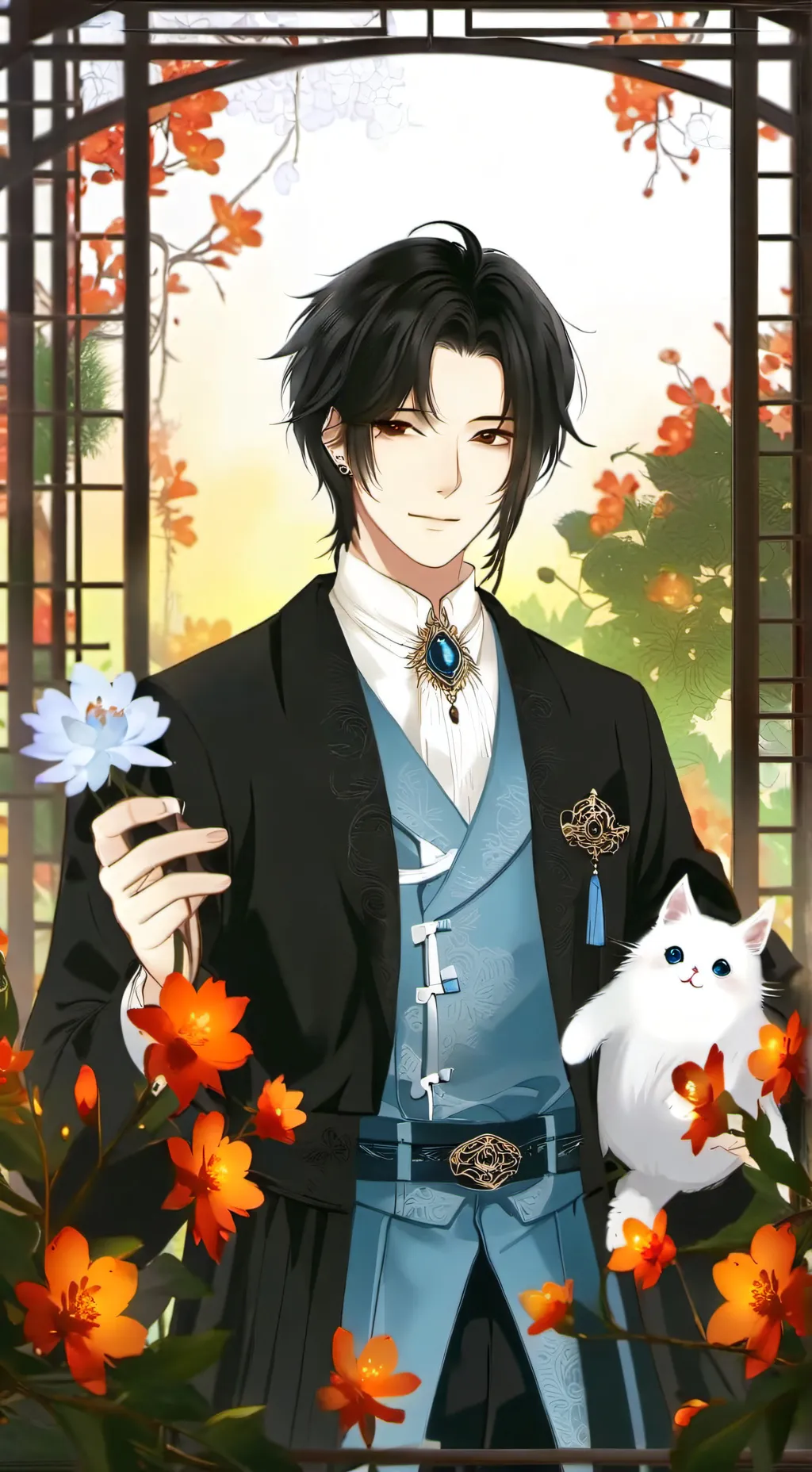 ai character: Тоша background