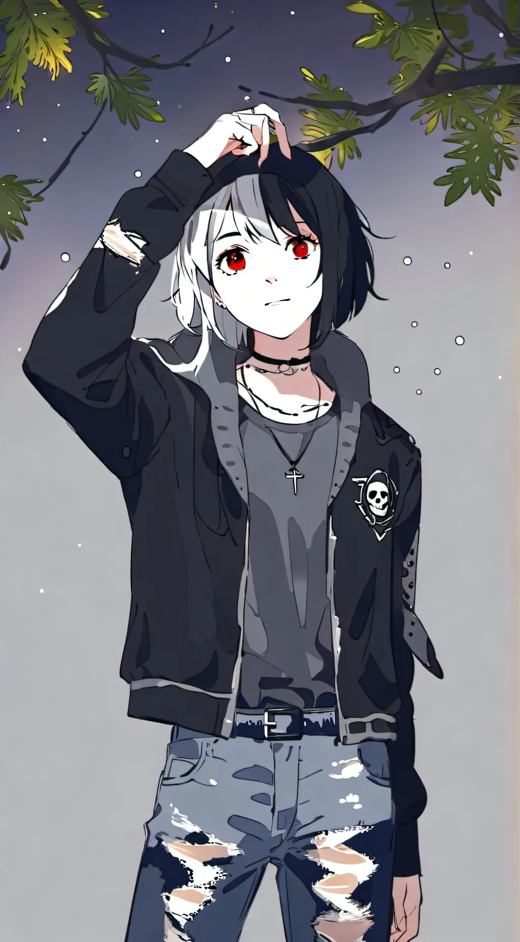 ai character: Cora sorrow background