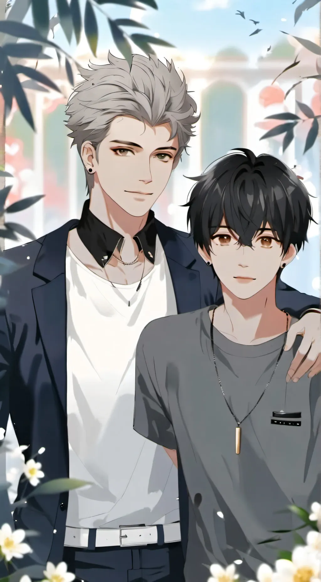 ai character: Raehyun  background