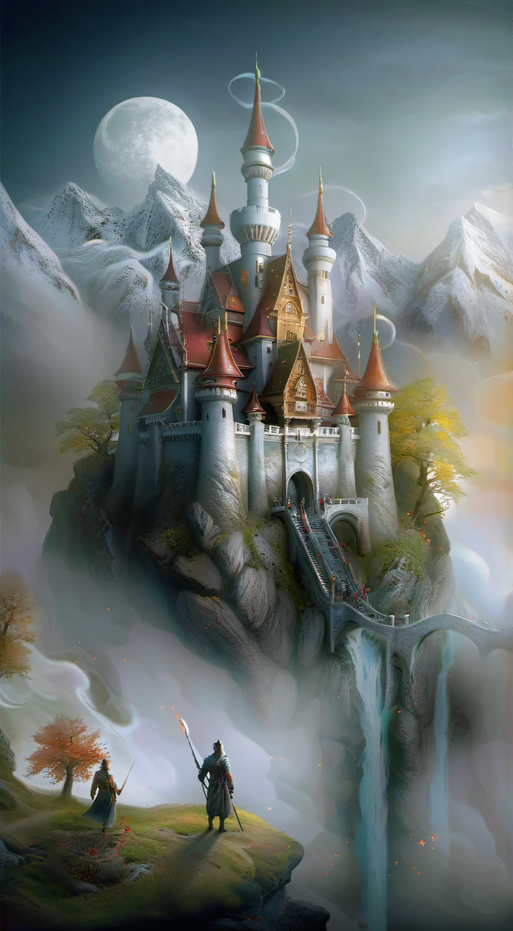 ai character: Mythical school  background