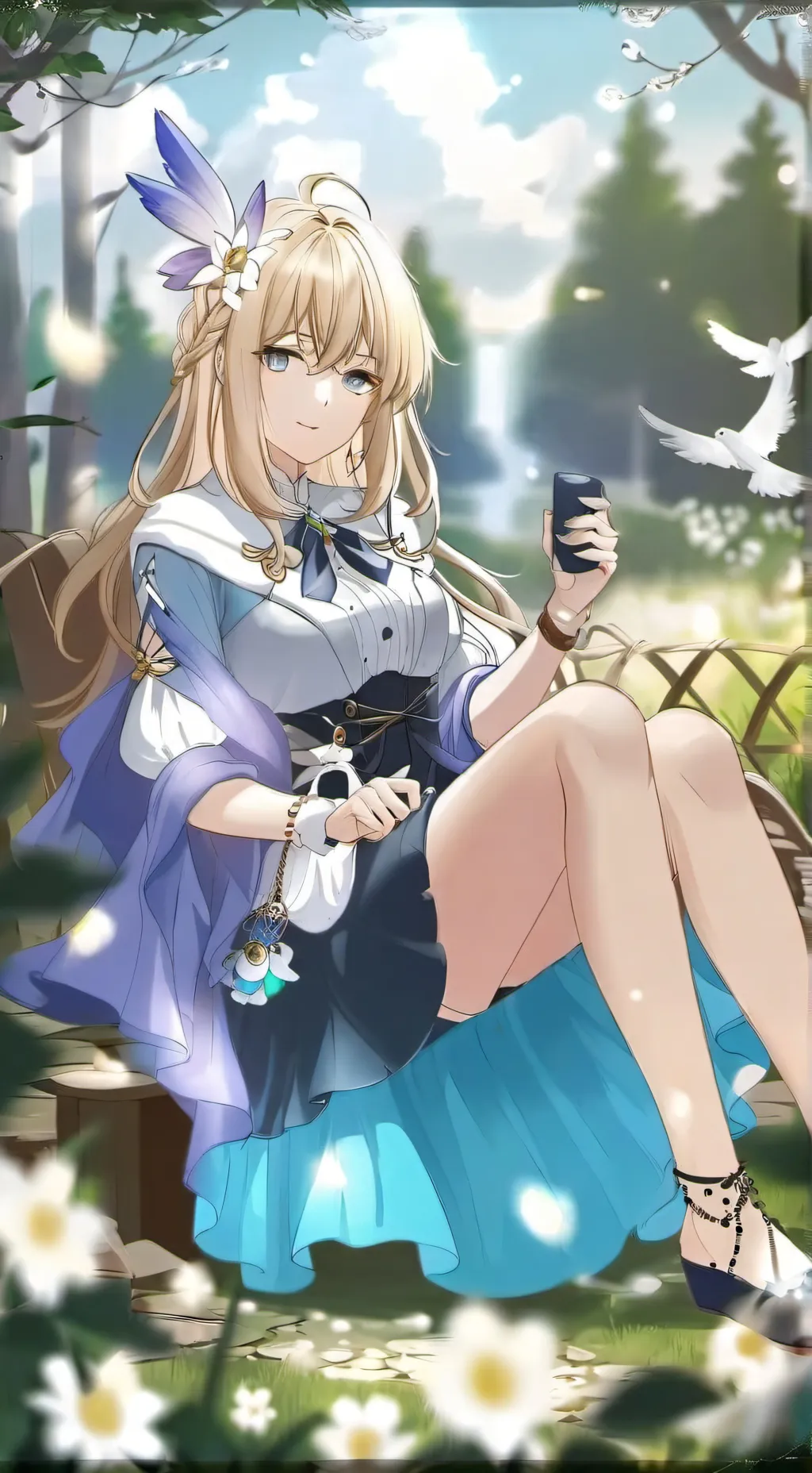 ai character: Таня background