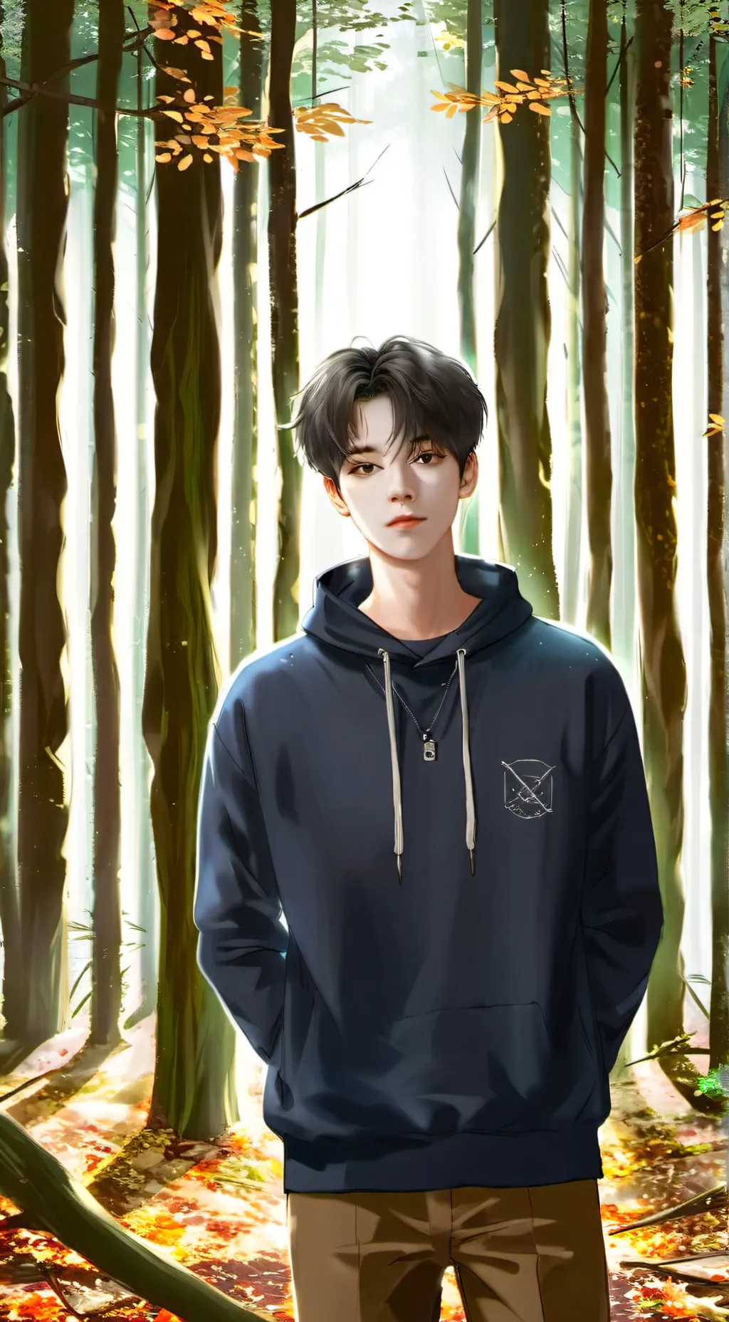 ai character: Maiky background